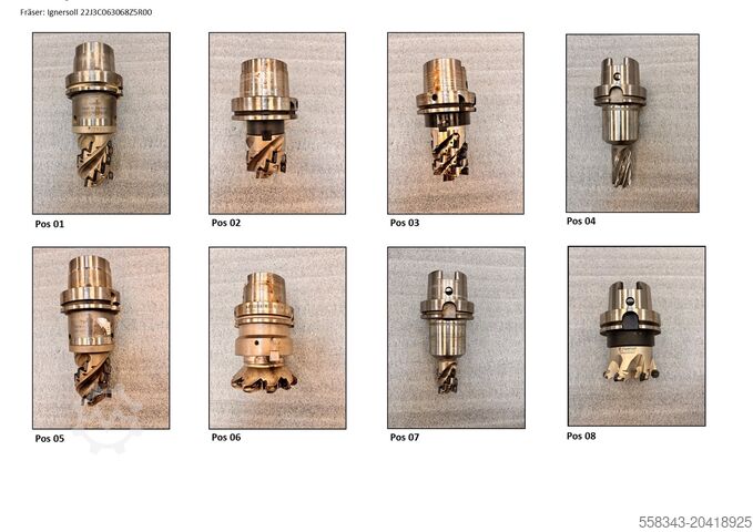 Div. HSK A-100 Werkzeuge & Aufnahmen  