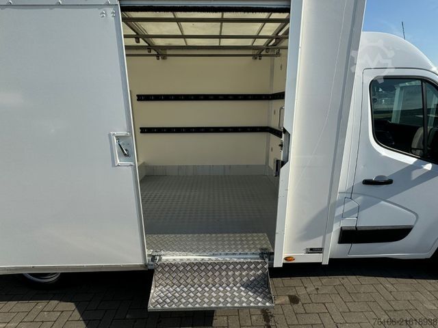 Transporter mit Koffer RENAULT Master Tiefrahmen Koffer *Kamera*Klima*