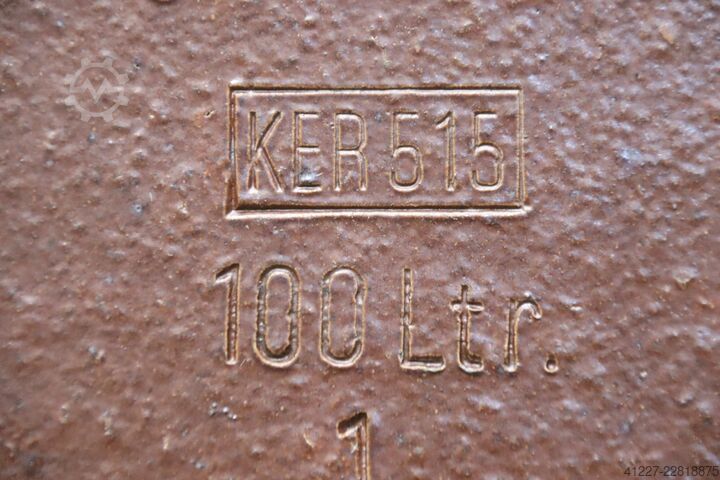 Keramikbehälter VEB Crinitz N/L 100 Ltr