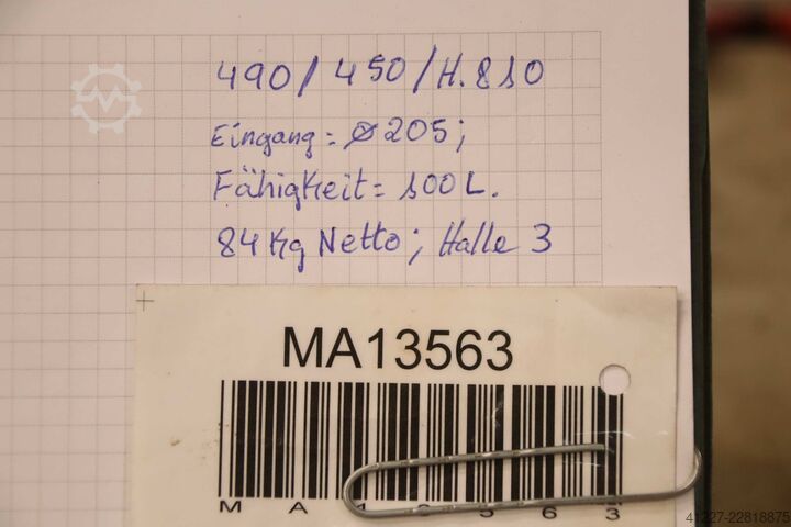 Keramikbehälter VEB Crinitz N/L 100 Ltr