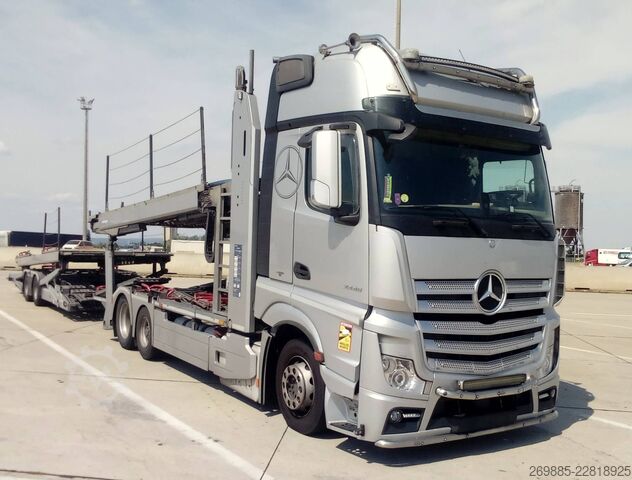 Autotransporter LKW Mercedes-Benz Actros 2445 Metago Pro + Supertrans