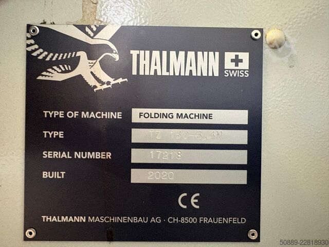 Schwenkbiegemaschine Thalmann TZ 150