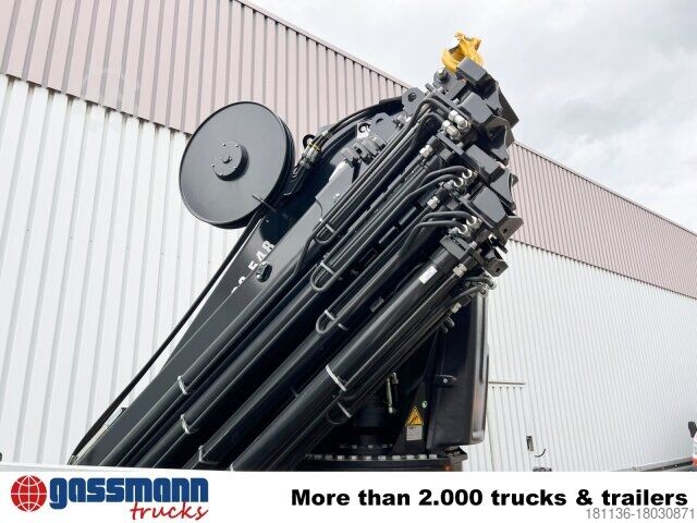 LKW mit Pritsche (offen) MAN TGX 26.510 6x2-4 LL, Kran Hiab X-HiPro 548 E-8,