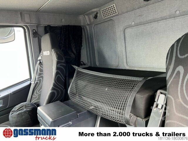 Special purpose truck Iveco Trakker AT410T50 8x4, Stahlmulde ca. 16m³, hydr.