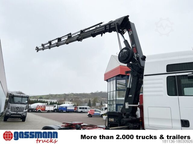 Standard SZM MAN TGX 26.480 6x4 BLS mit Kran Hiab 288E-6 Hipro,
