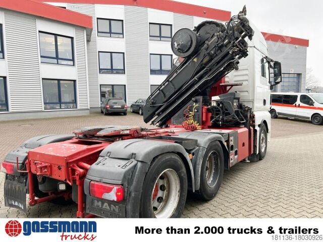 Standard SZM MAN TGX 26.480 6x4 BLS mit Kran Hiab 288E-6 Hipro,