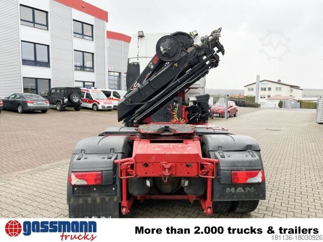 Standard SZM MAN TGX 26.480 6x4 BLS mit Kran Hiab 288E-6 Hipro,