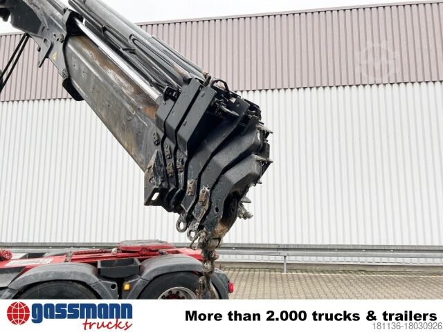 Standard SZM MAN TGX 26.480 6x4 BLS mit Kran Hiab 288E-6 Hipro,