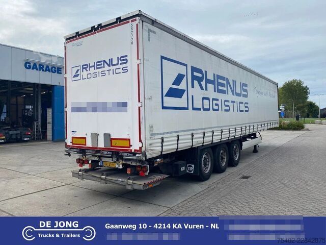 Schiebeplanen Krone SD Tautliner / Boorden / Dhollandia Laadklep / ...