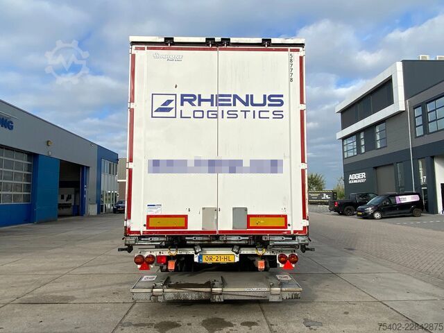 Schiebeplanen Krone SD Tautliner / Boorden / Dhollandia Laadklep / ...