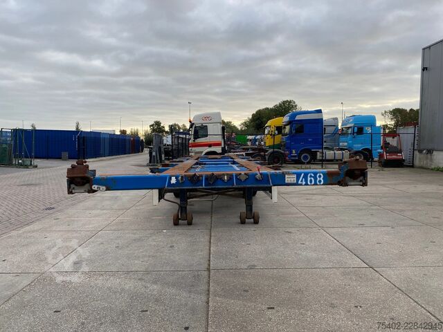 Container transport Krone SD 27 / Conatiner chassis / 40 FT / BPW