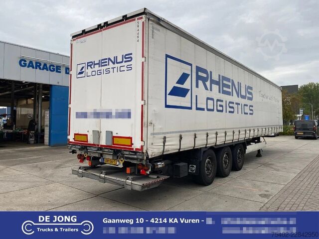 Curtain sided Krone SD  Tautliner / Boorden / Dhollandia Laadklep /...