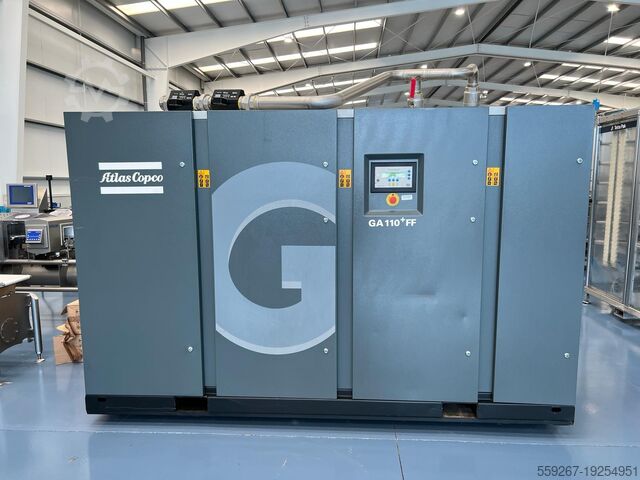 SCHRAUBENLUFTKOMPRESSOR ATLAS COPCO GA 110 + FF