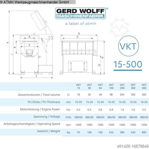 Slip Grinding Machine GERD WOLFF VKT 2200