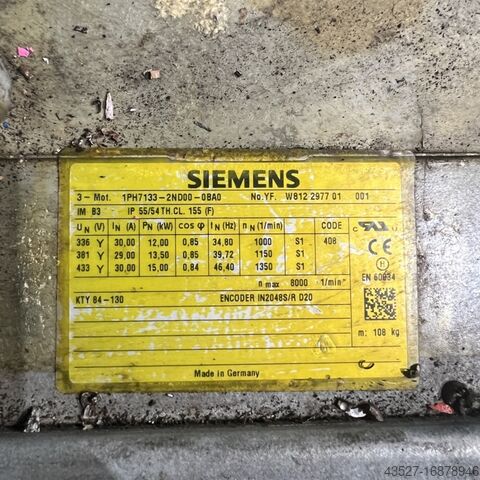Motor SIEMENS 1PH7133-2ND00-0BA0
