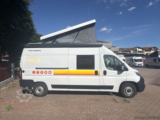 Wohnmobil Fiat Ducato Weinsberg Carabus 2023 | Cambio manuale | Tetto a soffietto