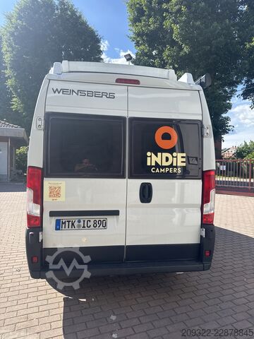 Wohnmobil Fiat Ducato Weinsberg Carabus 2023 | Cambio manuale | Tetto a soffietto