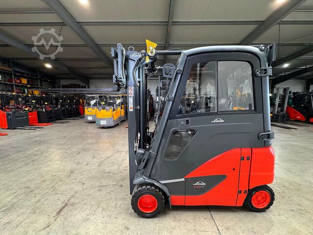 3rd and 4th valve, side shifter, electric, 7,399 operating hours Linde E 20PH