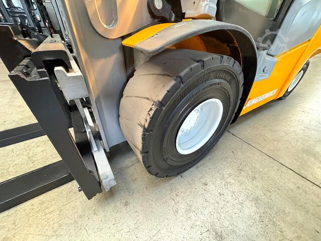 UVV 05/27, 3rd valve, sideshift, LPG, 3,483 hours Jungheinrich TFG 435