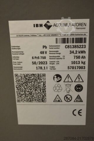 Gabelstapler Jungheinrich EFG 320  Batterie Bj2023  TOP