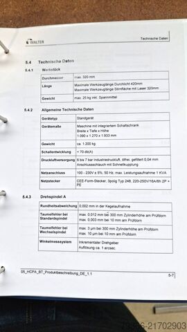Measuring machines Walter HELICHECK ADVANCED
