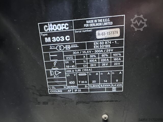 MIG-Schweißgerät Citoarc M303C