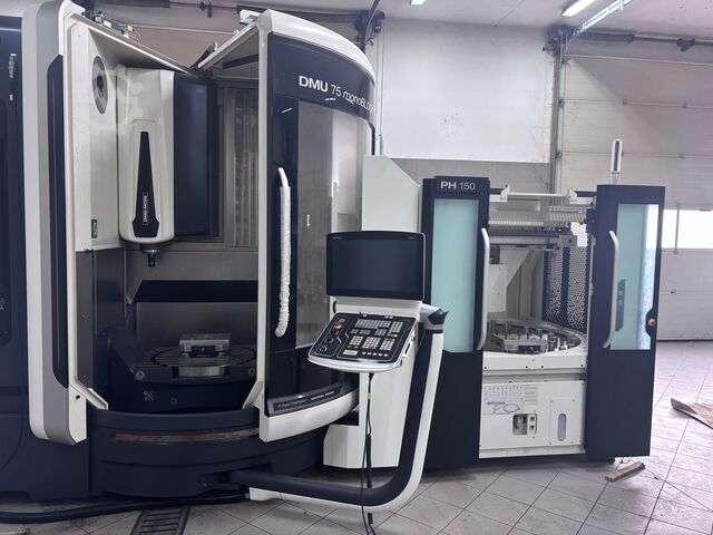 Universal machining center DMG DMU 75 Monoblock + PH150