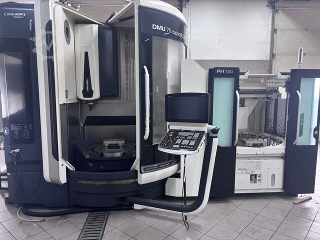 Universal machining center DMG DMU 75 Monoblock + PH150