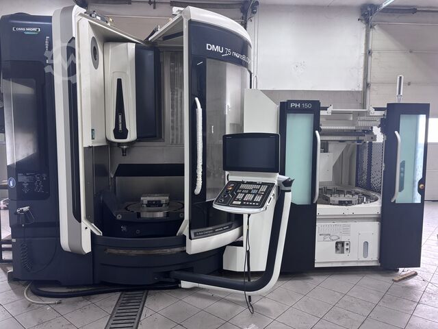 Universal machining center DMG DMU 75 Monoblock + PH150