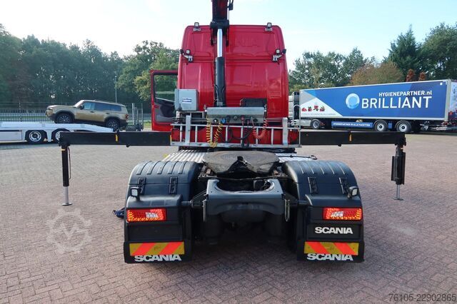 Standard-SZM Scania R500 NGS 4x2 Trekker met kraan HMF 1920