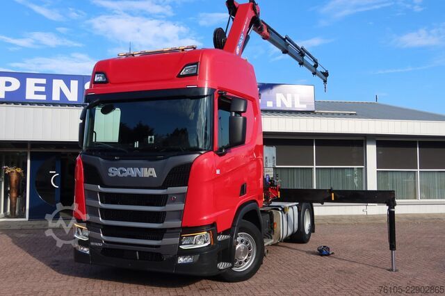 Standard-SZM Scania R500 NGS 4x2 Trekker met kraan HMF 1920