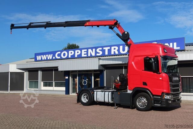 Standard-SZM Scania R500 NGS 4x2 Trekker met kraan HMF 1920