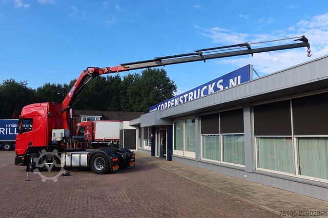 Standard-SZM Scania R500 NGS 4x2 Trekker met kraan HMF 1920