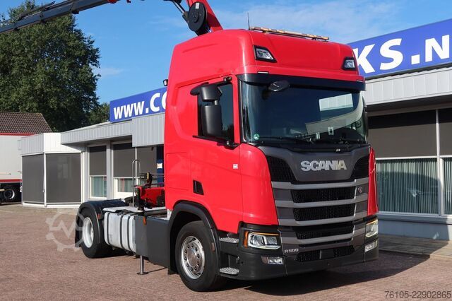 Standard-SZM Scania R500 NGS 4x2 Trekker met kraan HMF 1920