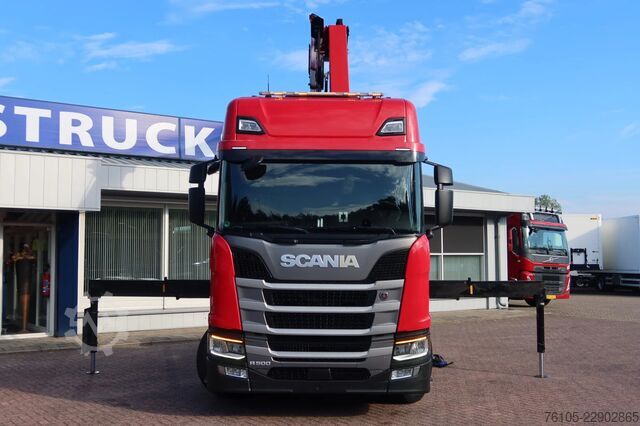 Standard-SZM Scania R500 NGS 4x2 Trekker met kraan HMF 1920