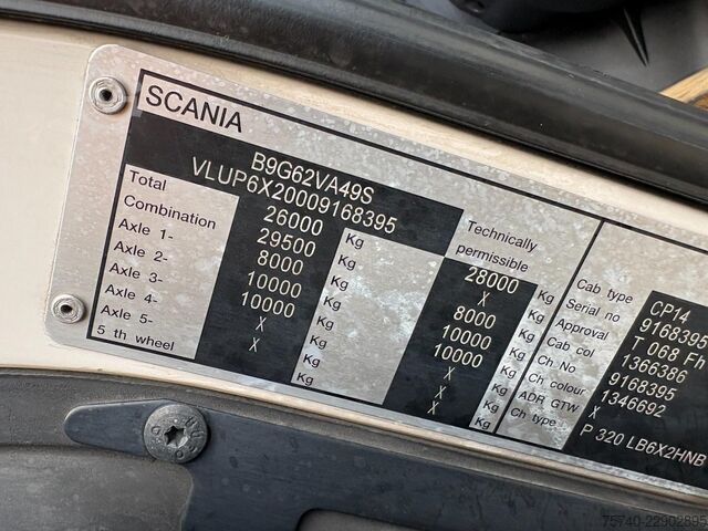 Koffer Scania P 320 + BDF SYSTEEM + MANUAL + EURO 5