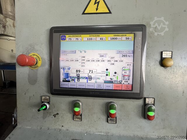 Extruder EREMA RM 120 TVE