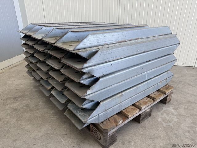 Loads distribution f. pallet rack shelving Dexion P 90 / C-Profilabm.: 185x65x35mm Gesamtlänge: 980 mm / sendz. verzinkt