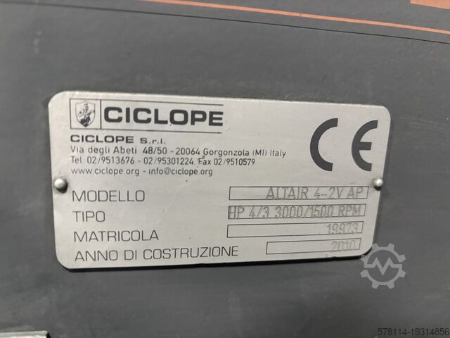 POLIERMASCHINE Ciclope Altair 4-2V AP