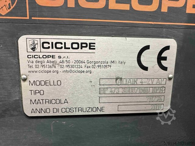 POLIERMASCHINE Ciclope Altair 4-2V AP