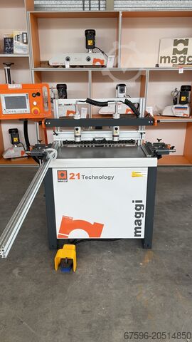 Dowel drill rij- boor drevelmachine Maggi BS 21