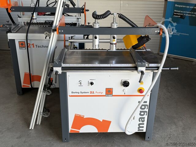 Dowel drill rij- boor drevelmachine Maggi BS 21