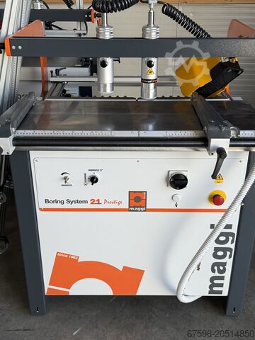 Dowel drill rij- boor drevelmachine Maggi BS 21