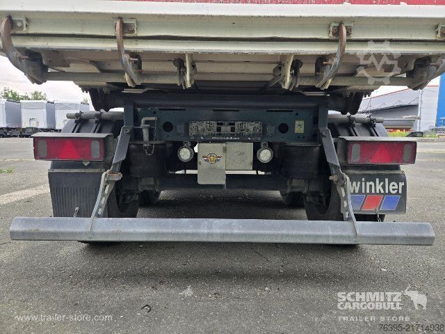 Tipper semitrailer Schmitz Cargobull Semitrailer Tipper Alu-square sided body 24m³