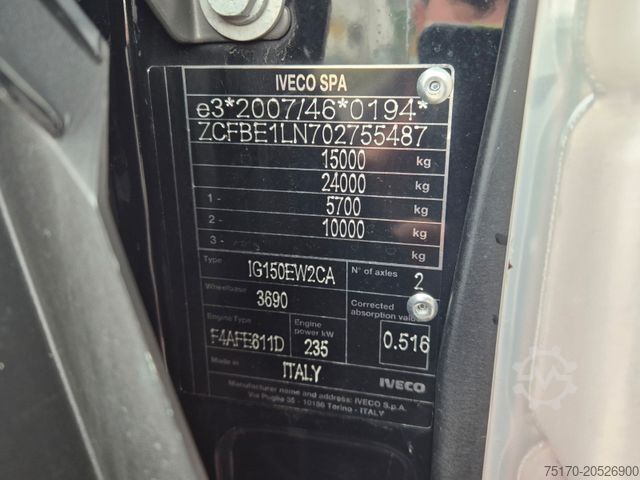 Dreiseitenkipper LKW IVECO Eurocargo ML150E32WS 4x4 Kran HMF 1130K Funk AHK