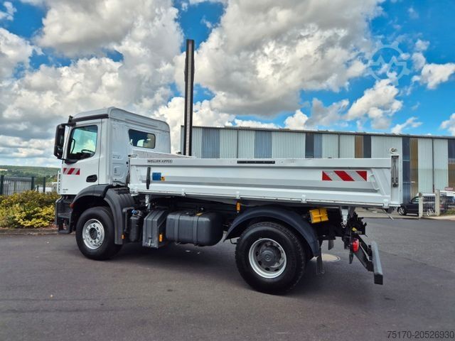 Three-sided tipper truck MERCEDES-BENZ Arocs 1935 K 4x2 Meiller AHK Navi PPC Klima