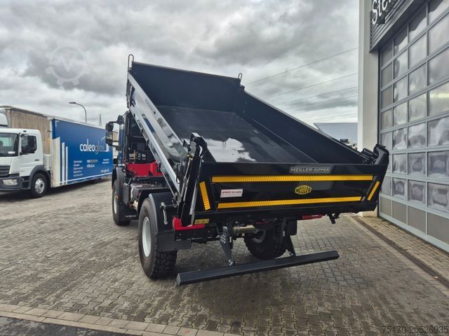 Kipper LKW IVECO Eurocargo ML150E32WS 4x4 Kran HMF 1130K Funk AHK