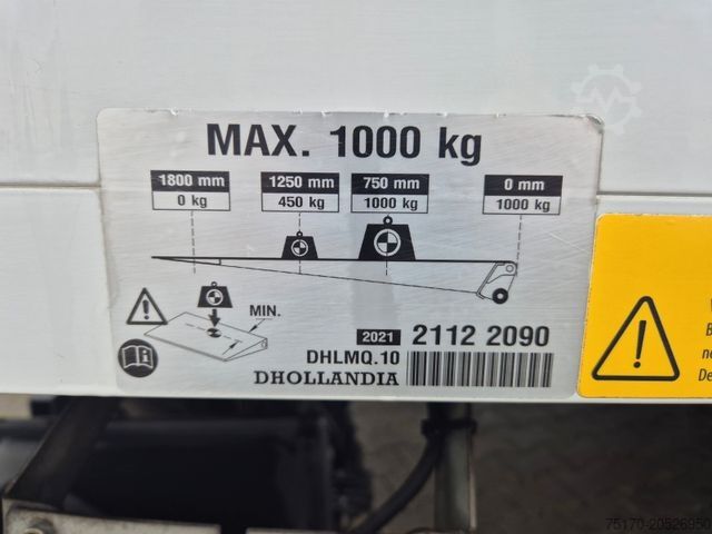 Transporter mit Koffer IVECO Eurocargo ML75E21 LBW Klima 3 Sitze