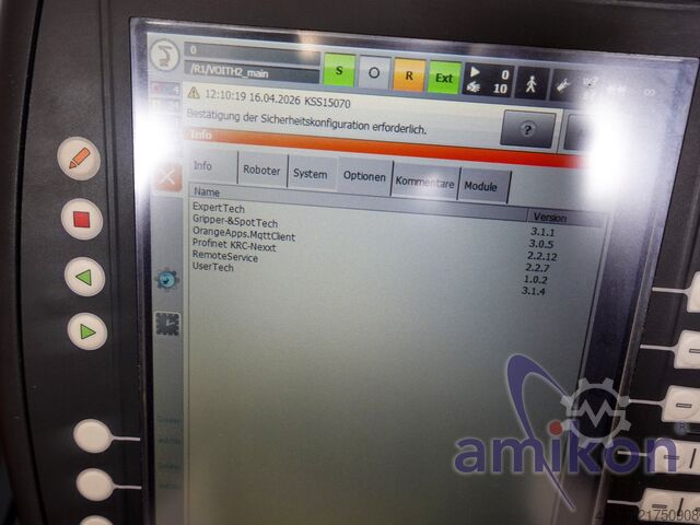 Complete system smartPAD 901mm 10 kg Kuka KR 10 R900 sixx Roboter KRC4