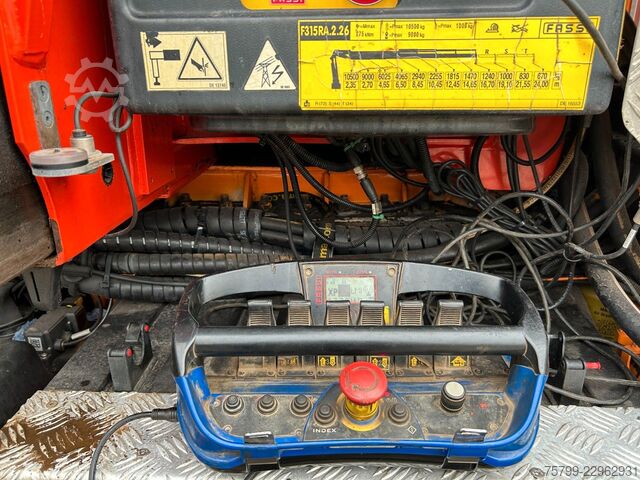 Autokran MAN 35.500 TGS Abroller mit Fassi F315RA.2.26 Kran
